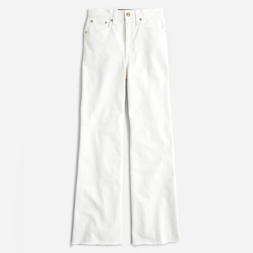 NWT J.Crew Point Sur premium stretch desert jean in white